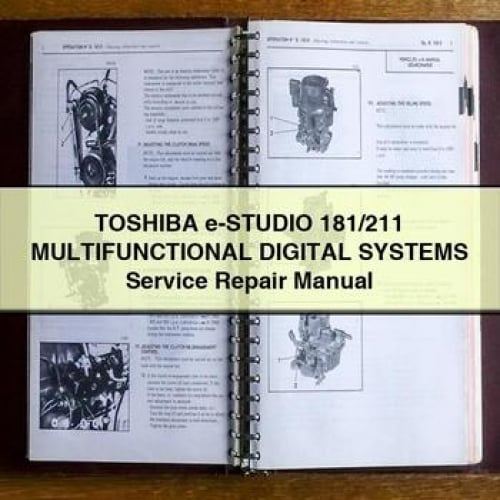 TOSHIBA e-STUDIO 181/211 MULTIFunctionAL Digital SystemS Service Repair Manual