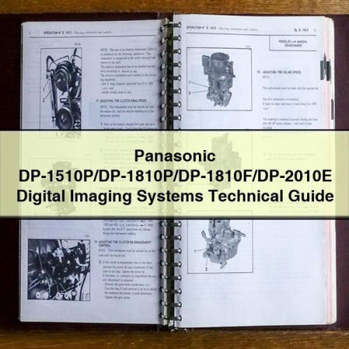 Panasonic DP-1510P/DP-1810P/DP-1810F/DP-2010E Digital Imaging Systems Technical Guide