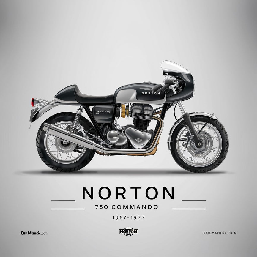 Norton 750 Commando 750 Commando Combat 850 Commando Mark II and Mark IIA and Mark III Motorcycle Service Repair Manual 1967-1977