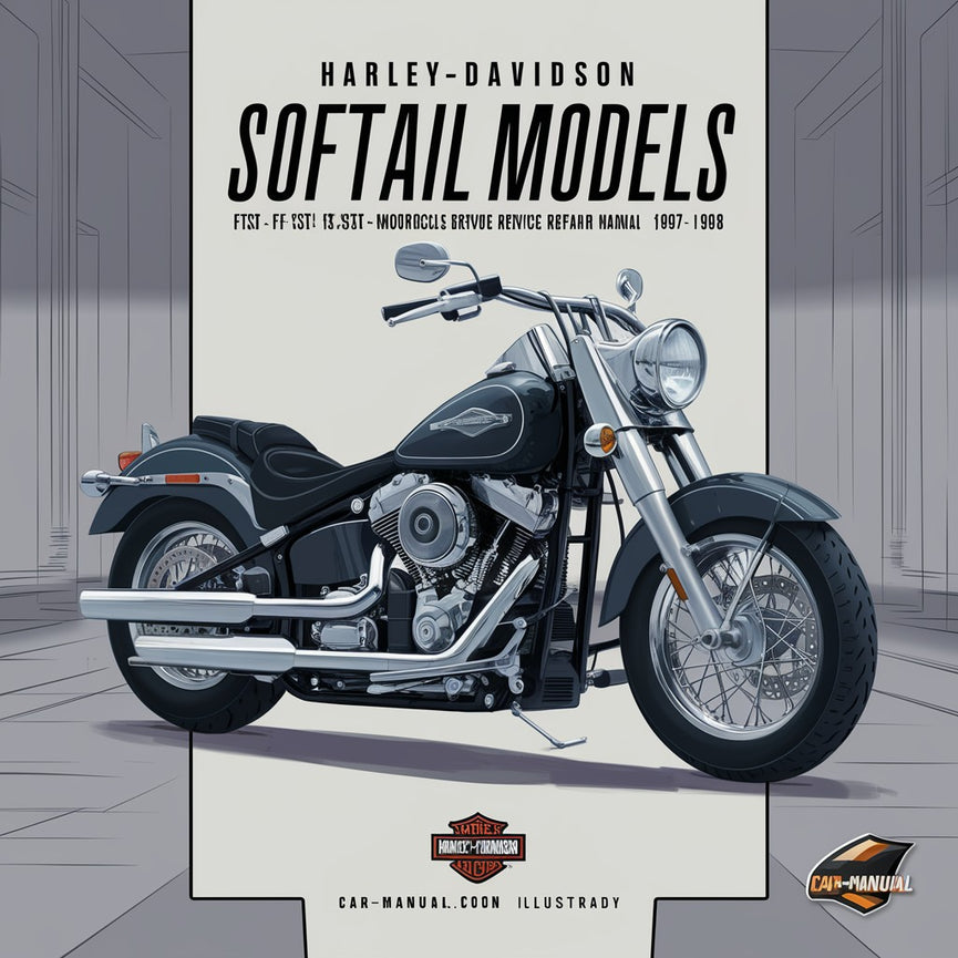 Harley-Davidson Softail-Modelle (FLSTC FLSTF FLSTS FXSTC FXSTS FXSTSB) Motorrad-Service-Reparaturhandbuch 1997-1998 PDF herunterladen