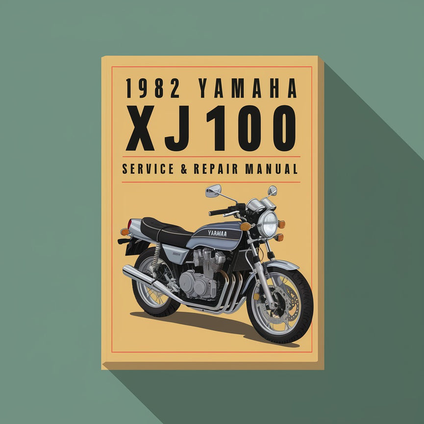 1982 Yamaha XJ1100 MAXIM Service & Repair Manual-PDF