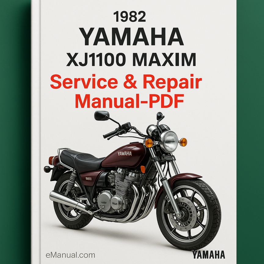 1982 Yamaha XJ1100 MAXIM Service & Repair Manual-PDF