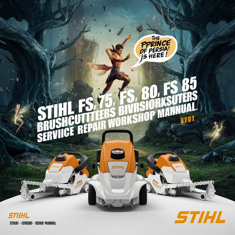 Stihl FS 75 FS 80 FS 85 Motorsense Service-Reparatur-Werkstatthandbuch