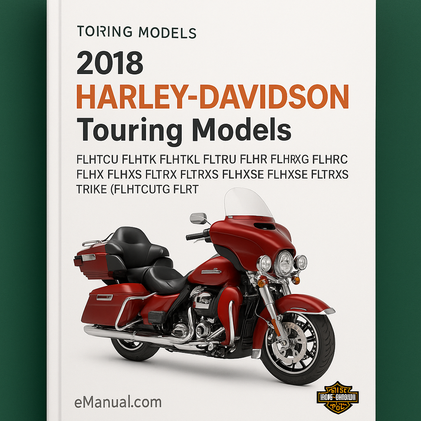 2018 Harley-Davidson Touring Models [FLHTCU FLHTK FLHTKL FLTRU FLHR FLHRXS FLHRC FLHX FLHXS FLTRX FLTRXS FLHTKSE FLHXSE FLTRXSE TRIKE (FLHTCUTG FL