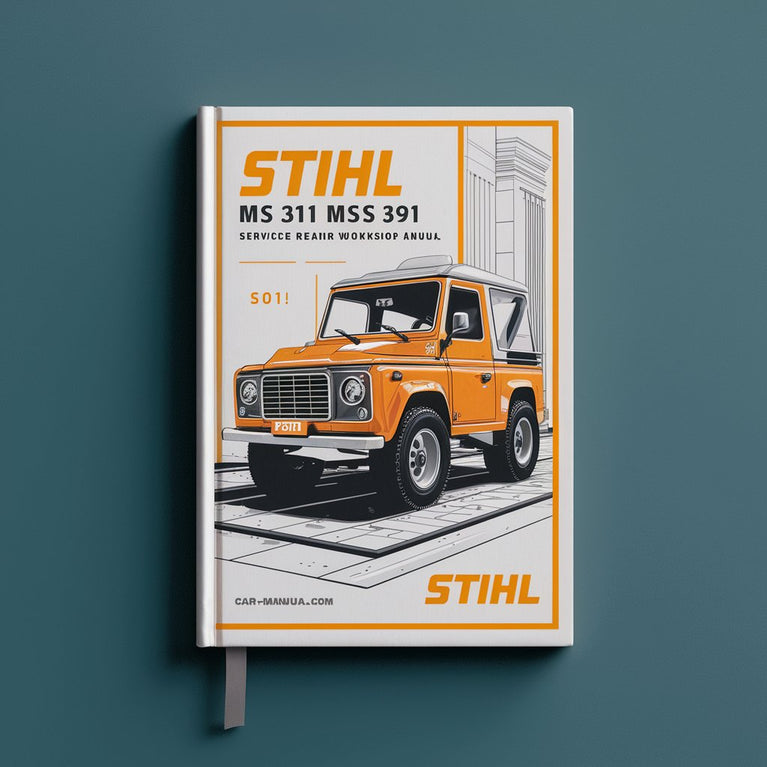 Stihl MS 311 MS 391 Service Repair Workshop Manual Download PDF