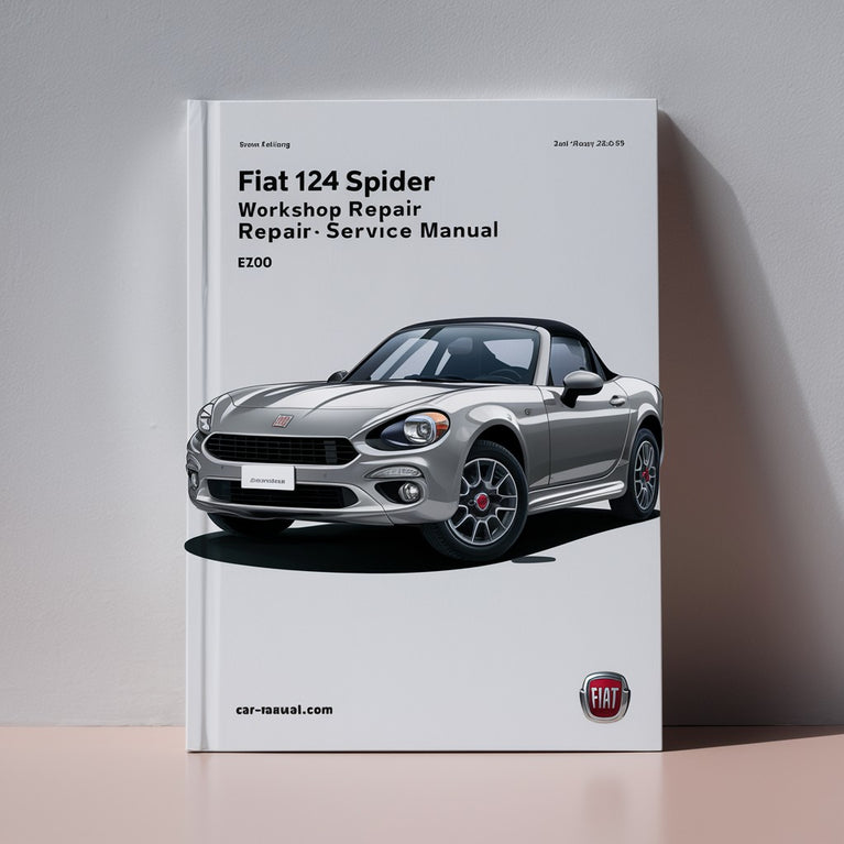 Fiat 124 Spider Workshop Repair Service Manual