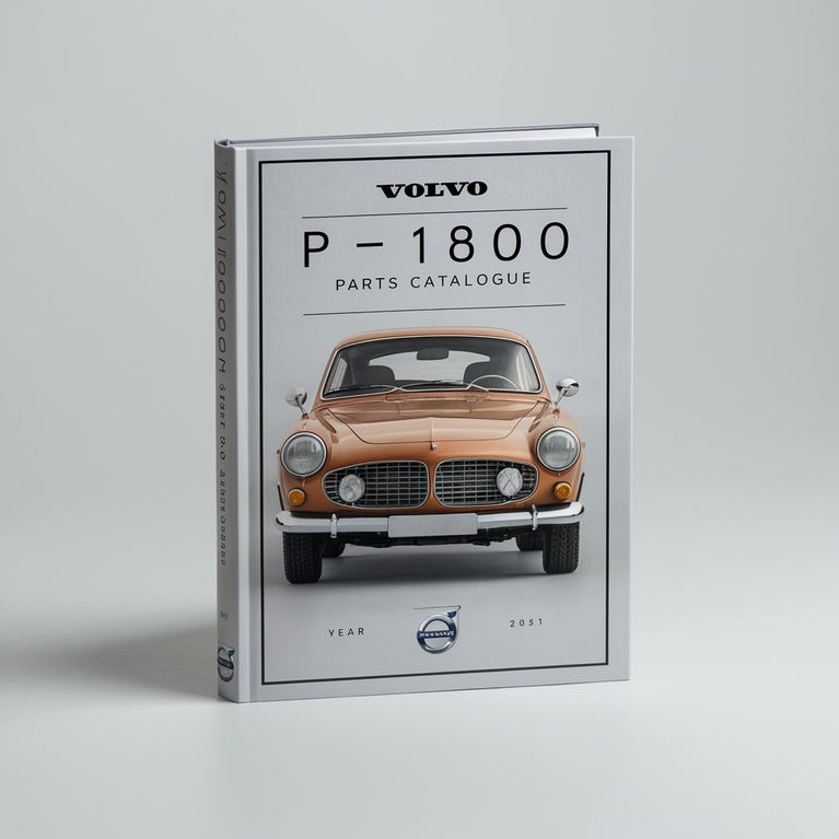 Volvo P1800 Parts Catalogue