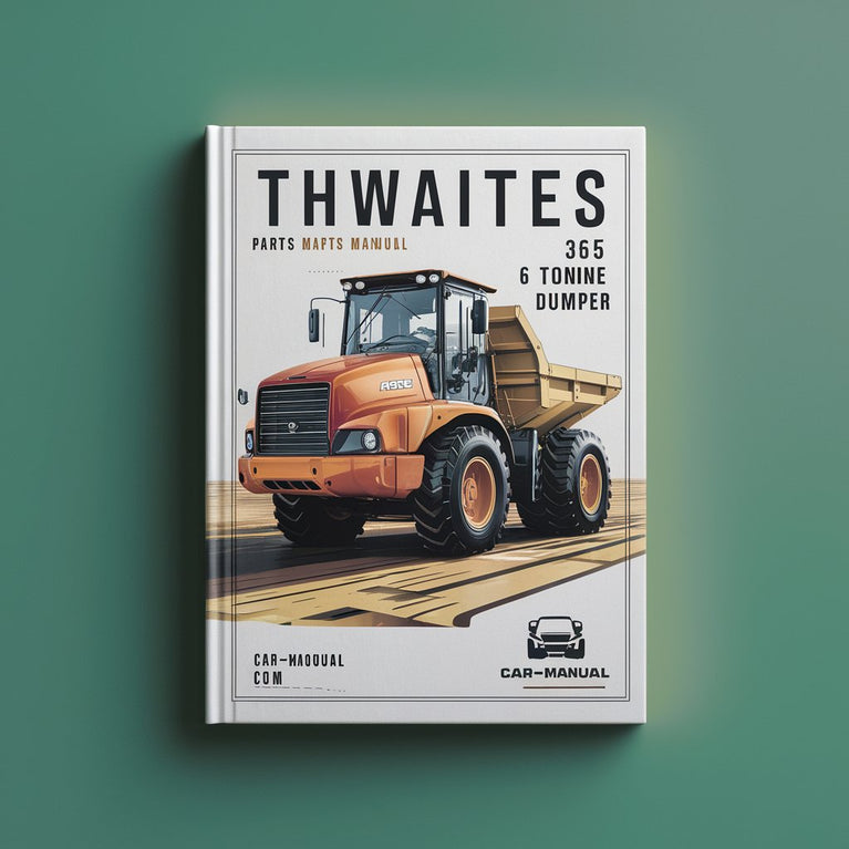 Thwaites 365 6 Tonne dumper parts Manual