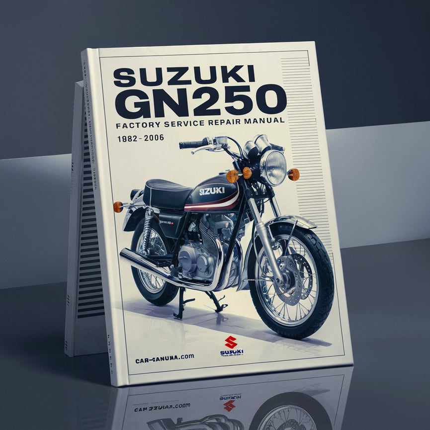 Suzuki GN250 Werkswartungshandbuch 1982-2006 PDF herunterladen