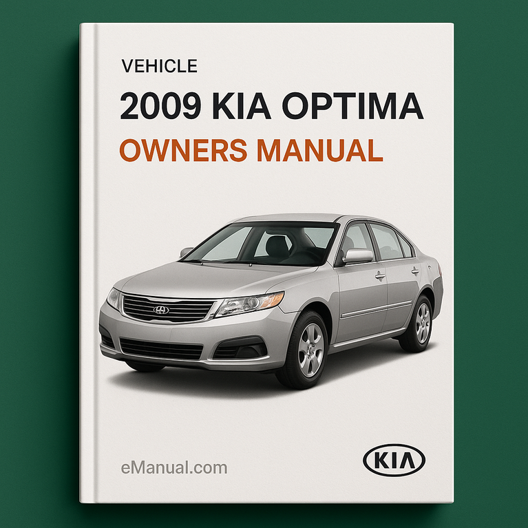 2009 KIA Optima Bedienungsanleitung PDF-Download