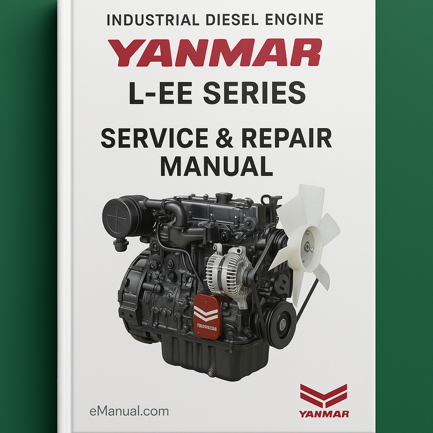 Yanmar Industrial Diesel Engine L-EE Series Service Repair Manual Download PDF