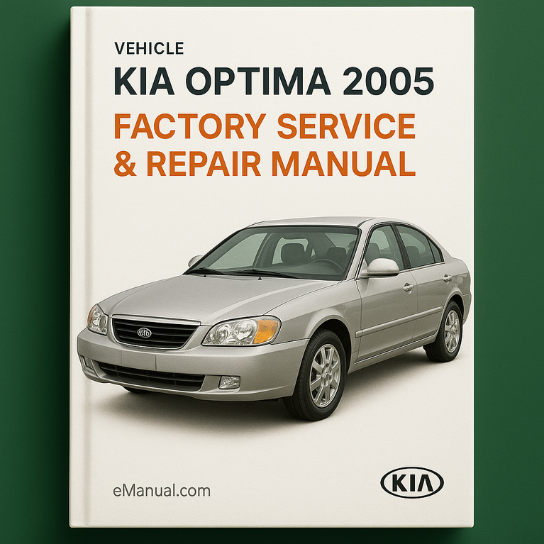 KIA Optima 2005 Factory Service Repair Manual