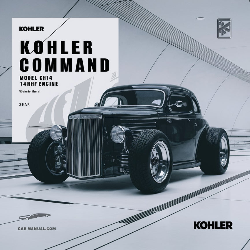 Kohler Command Model CH14 14HP Engine Workshop Manual