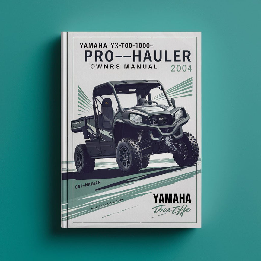 Yamaha YXP700-1000-Pro-Hauler Owners Manual 2004 PDF Download
