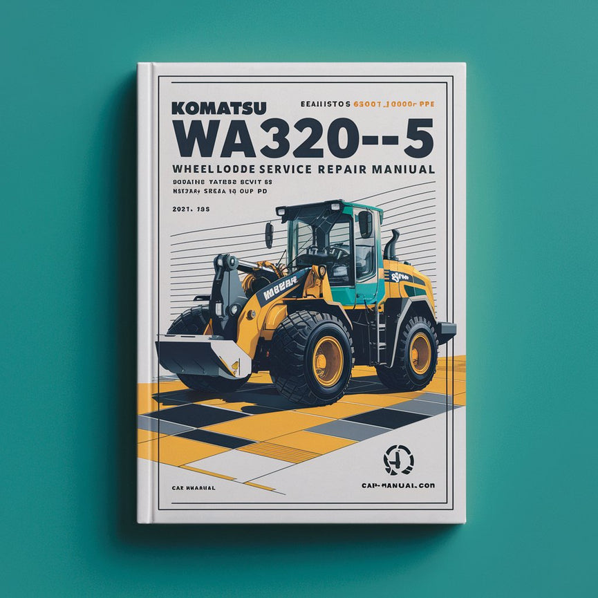 Manual de reparación del servicio de taller del cargador de ruedas Komatsu WA320-5 Descargar WA320-5 Serial 60001 y versiones posteriores en PDF