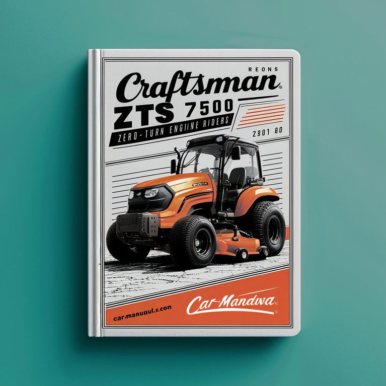 CRAFTSMAN ZTS 7500 Zero-Turn Rear Engine Riders.......