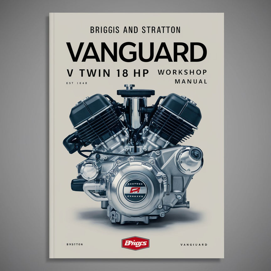 Briggs and Stratton Vanguard v twin 18 hp Workshop Manual