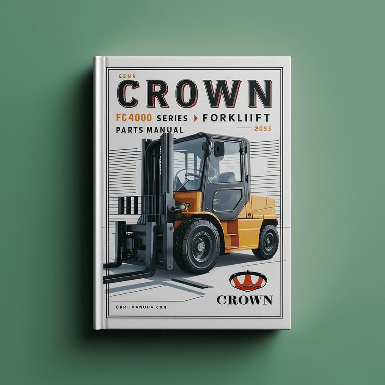 CROWN FC4000 Series Forklift Parts Manual PDF Download