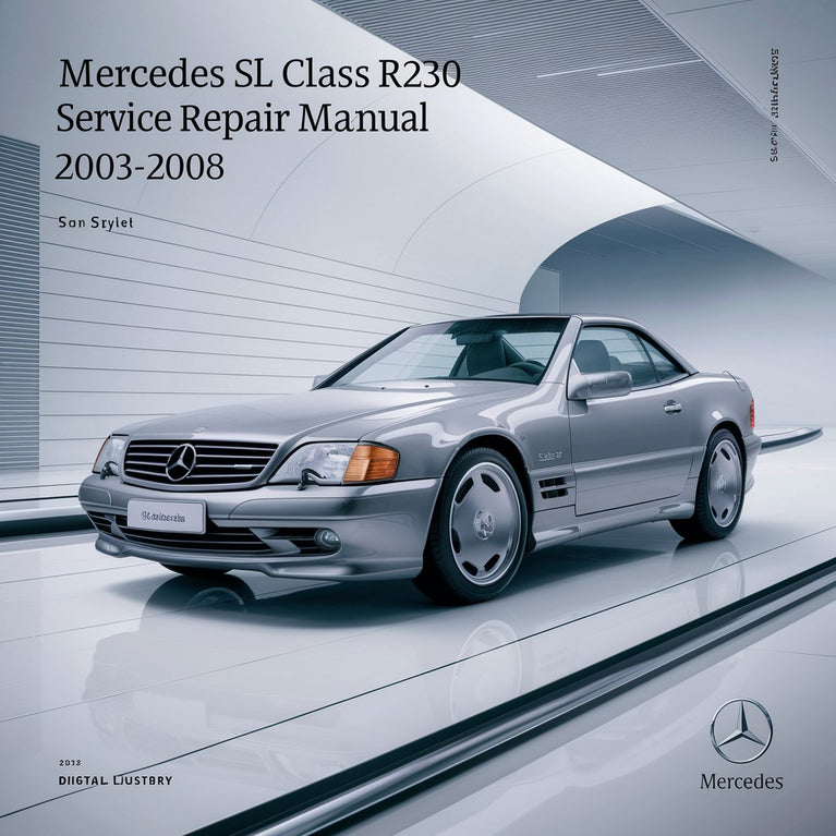 Mercedes SL Class R230 Service Repair Manual 2003-2008