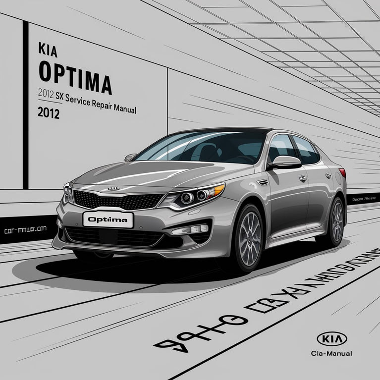 KIA Optima 2012 EX SX Service Repair Manual