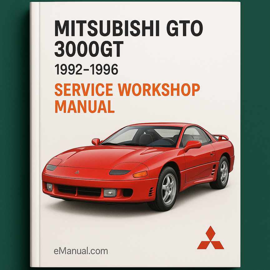 Mitsubishi GTO 3000GT 1992 - 1996 Service-Werkstatthandbuch PDF-Download
