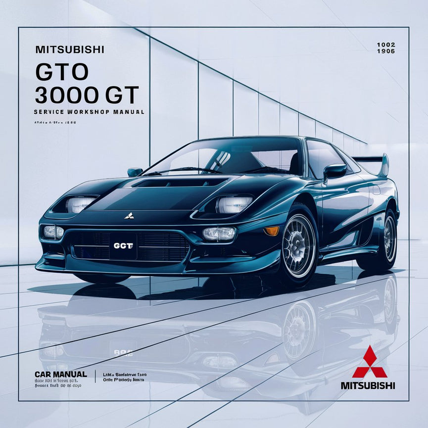 Mitsubishi GTO 3000GT 1992 - 1996 Service-Werkstatthandbuch PDF-Download