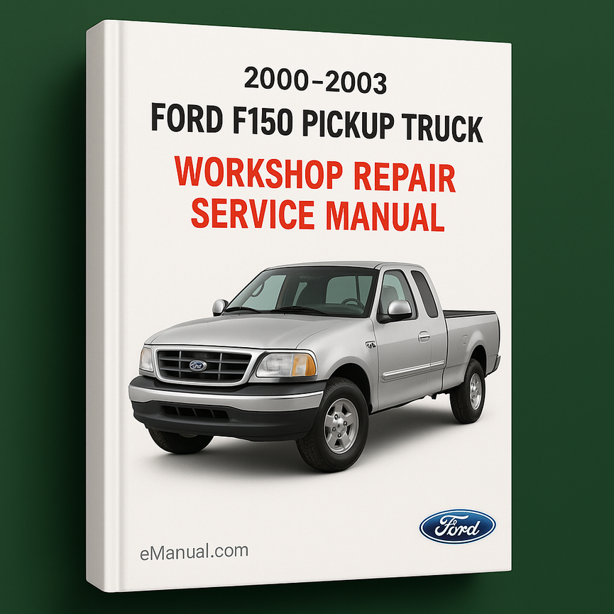 2000-2003 Ford F150 Pickup Truck Workshop Repair Service Manual Best -620MB