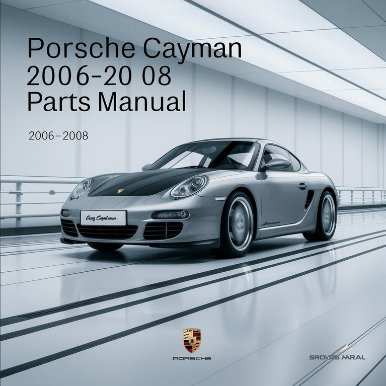 PORSCHE CAYMAN 2006-2008 Parts Manual