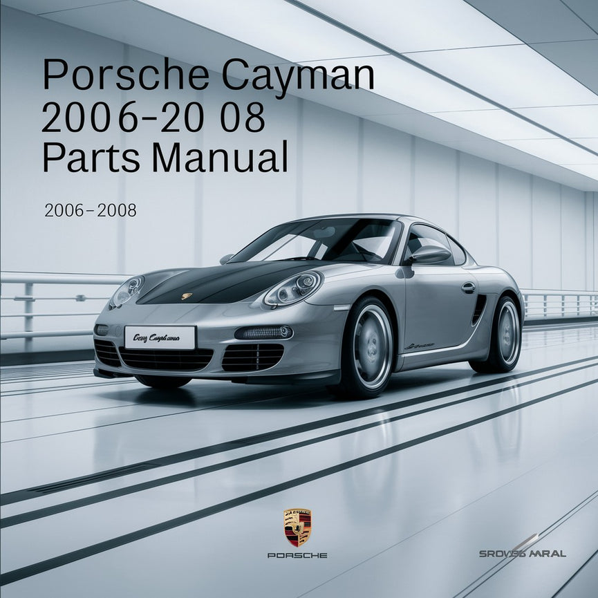 PORSCHE CAYMAN 2006-2008 Ersatzteilhandbuch PDF-Download