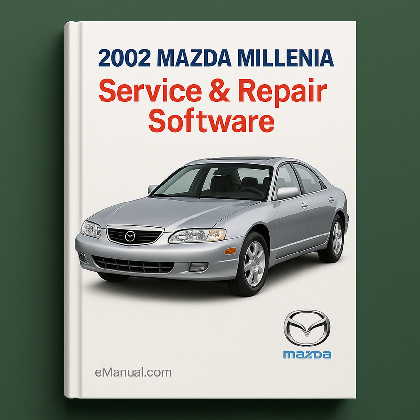 2002 Mazda Millenia Service & Repair Manual Software