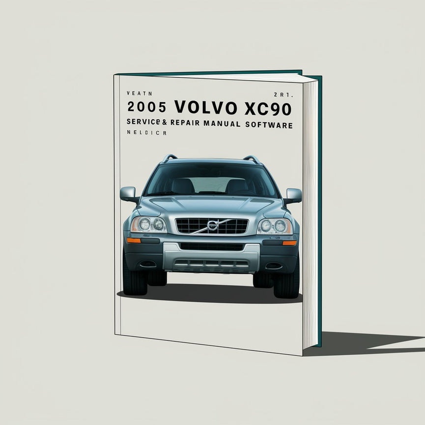 Software del manual de servicio y reparación de Volvo XC90 2005