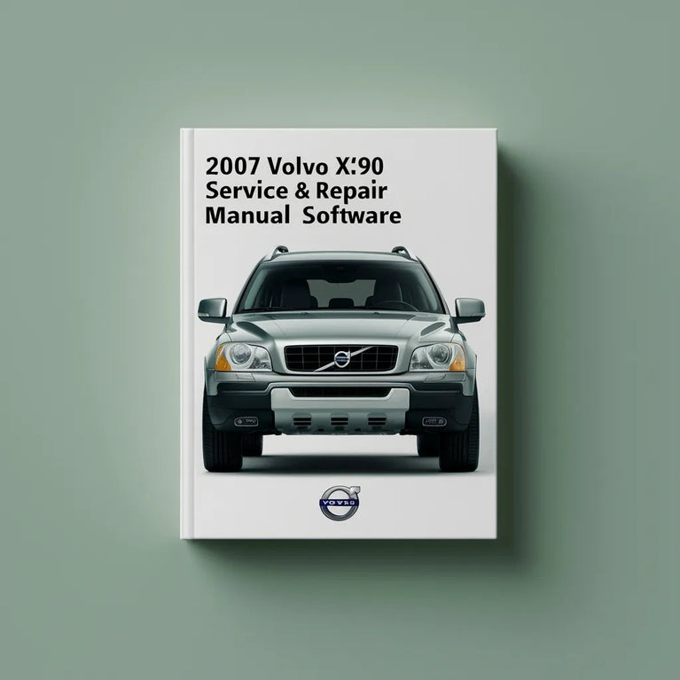 2007 Volvo XC90 Service & Repair Manual Software