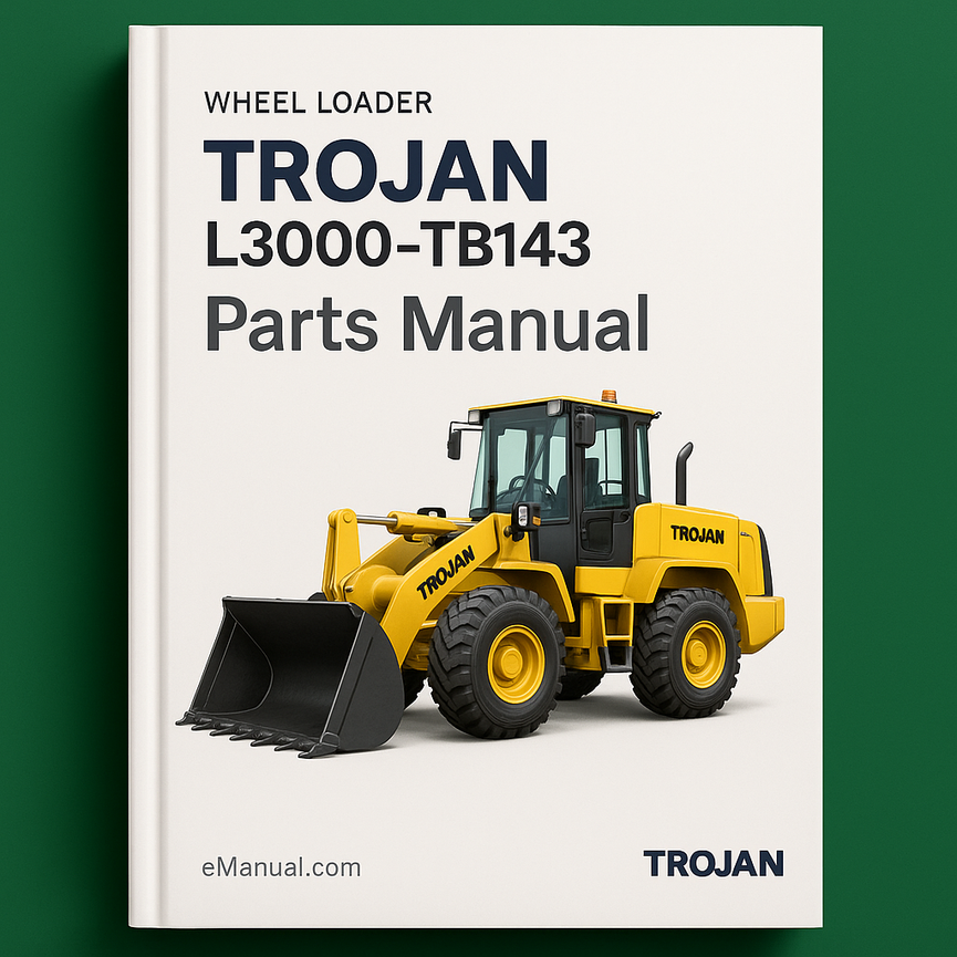 TROJAN LoaderS L3000-TB143 Parts Manual