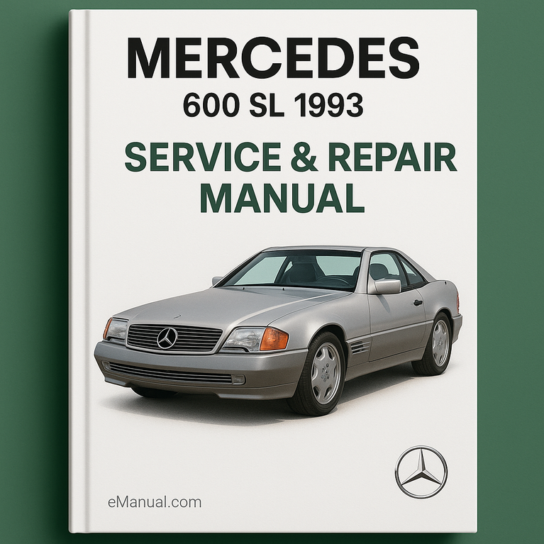 Mercedes 600 SL 1993 Service Repair Manual