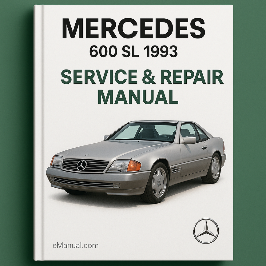Mercedes 600 SL 1993 Service Repair Manual