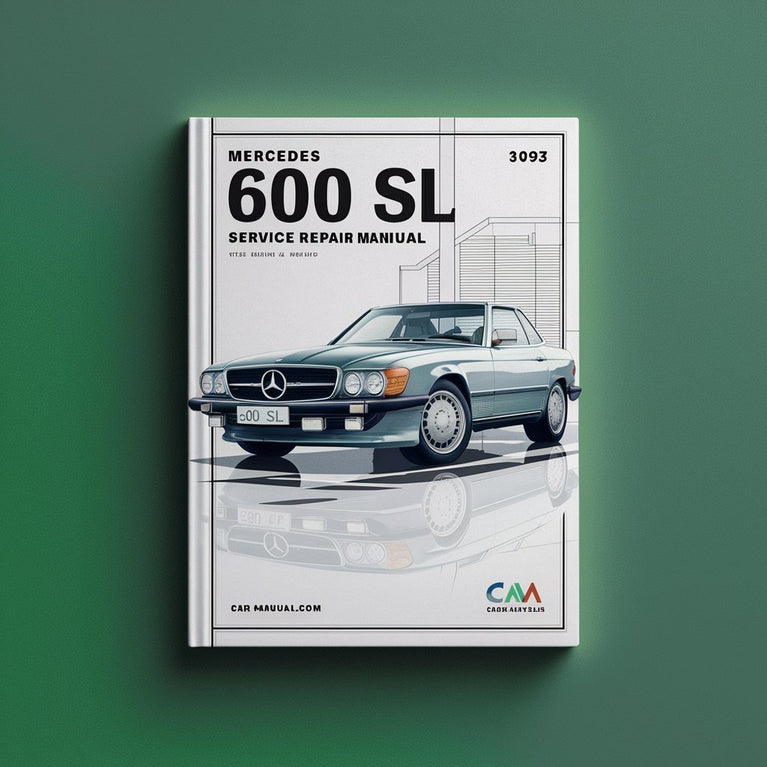 Mercedes 600 SL 1993 Service Repair Manual PDF Download