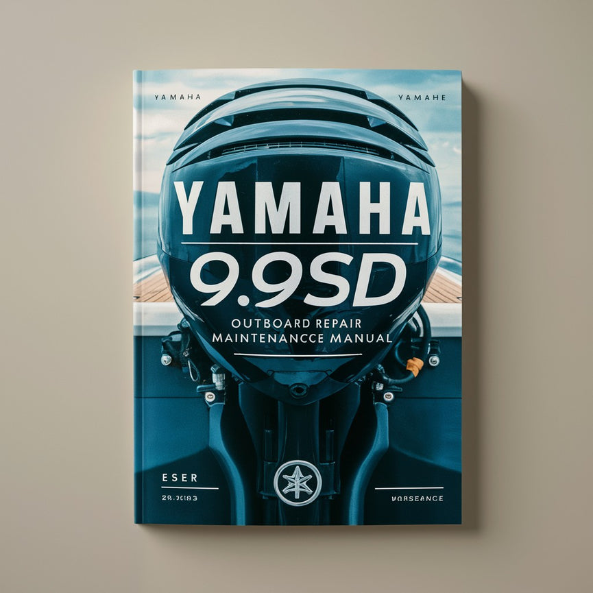 Wartungshandbuch für Yamaha 9.9SD Außenbordmotoren. Werkseitiger PDF-Download