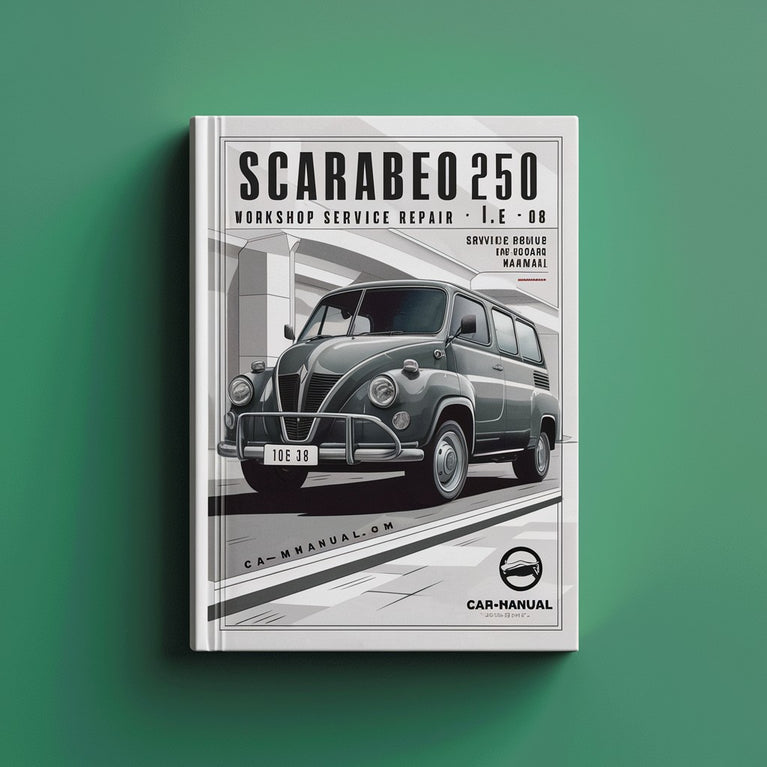 Scarabeo 250 i.e. 06-08 Workshop Service Repair Manual