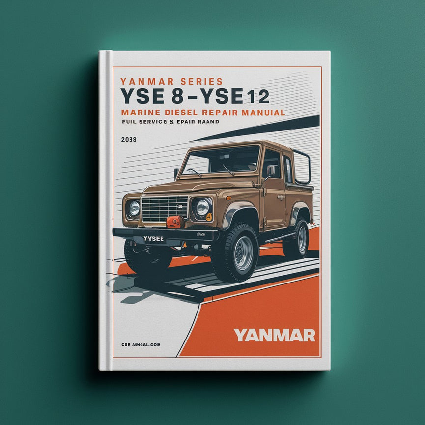 YANMAR YSE Series YSE8-YSE12 Marine Diesel Engine Full Service & Repair Manual PDF Download