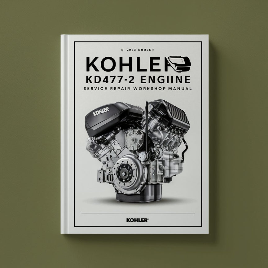 Kohler KD477-2 Engine Service Repair Workshop Manual PDF Download