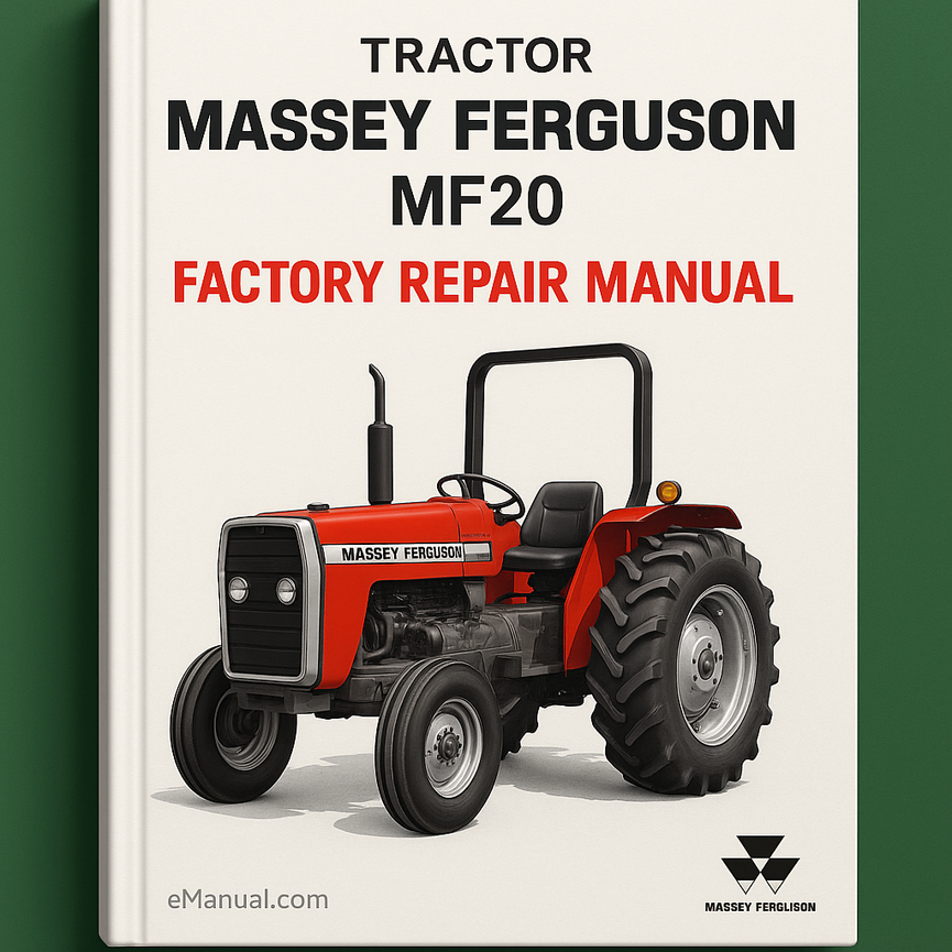 Massey Ferguson MF20 Factory Repair Manual