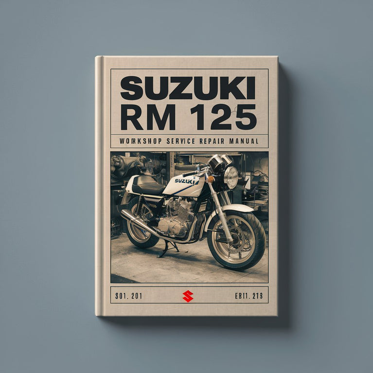 Suzuki RM 125 Werkstatt-Service-Reparaturhandbuch PDF-Download