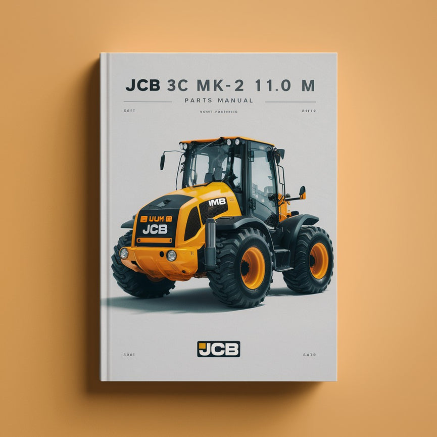 JCB 3C MK2 110 M BLMC Parts Manual