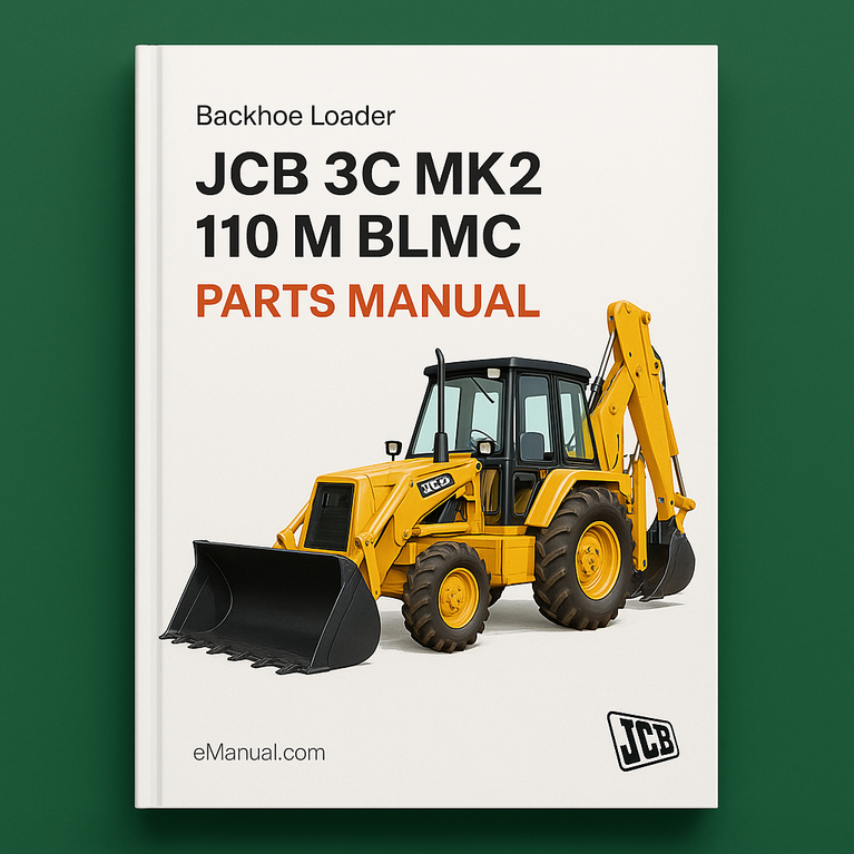 JCB 3C MK2 110 M BLMC Parts Manual
