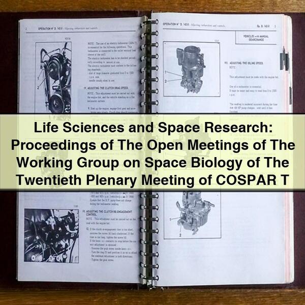 Life Sciences and Space Research: Proceedings of The Open Meetings of The Working Group on Space Biology of The Twentieth Plenary Meeting of COSPAR T