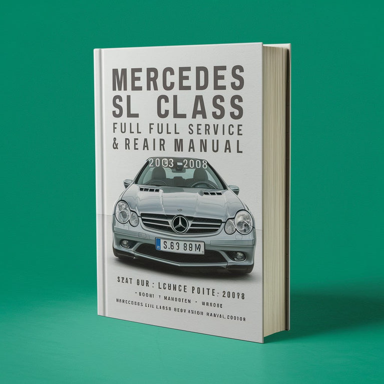 Mercedes SL Class R230 Full Service & Repair Manual 2003-2008