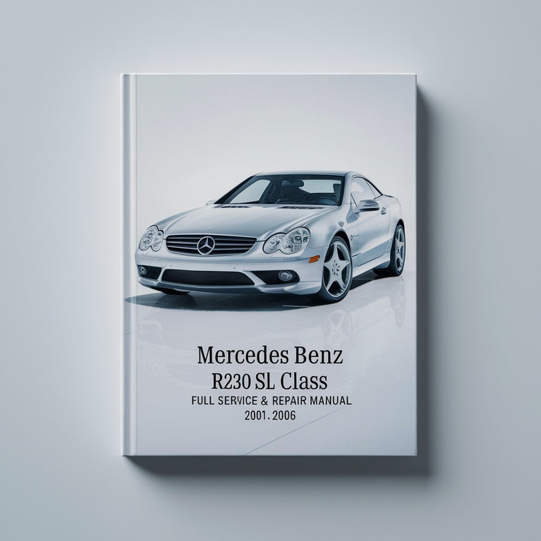 Mercedes Benz R230 SL Class Full Service & Repair Manual 2001-2006