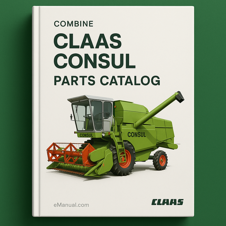 Claas Consul Parts Catalog