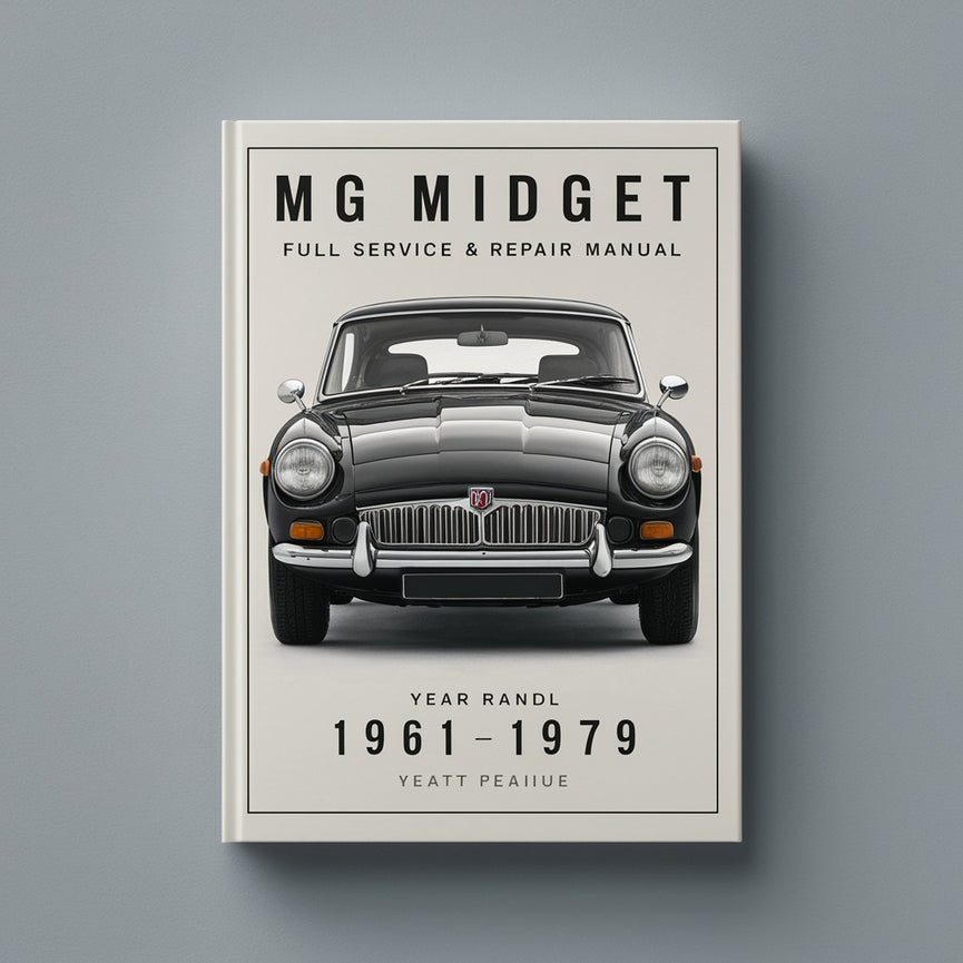 MG MIDGET Full Service & Repair Manual 1961-1979 PDF Download