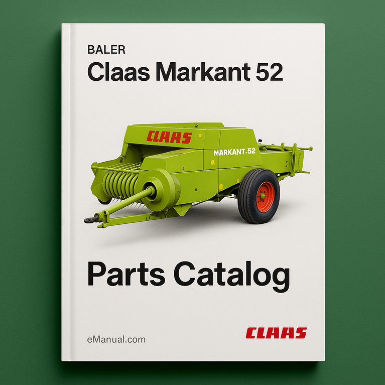 Claas Markant 52 45 Parts Catalog